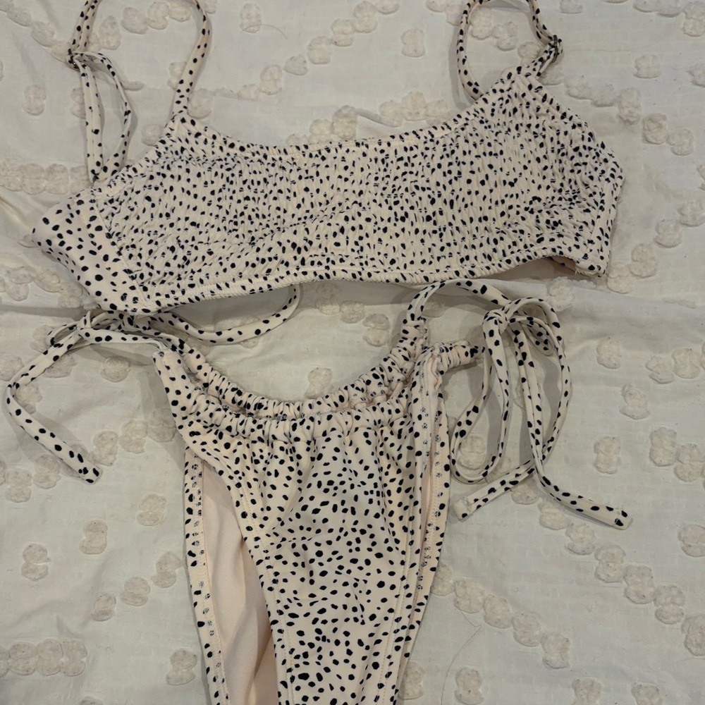 Polka Dot Women's Bikini Set